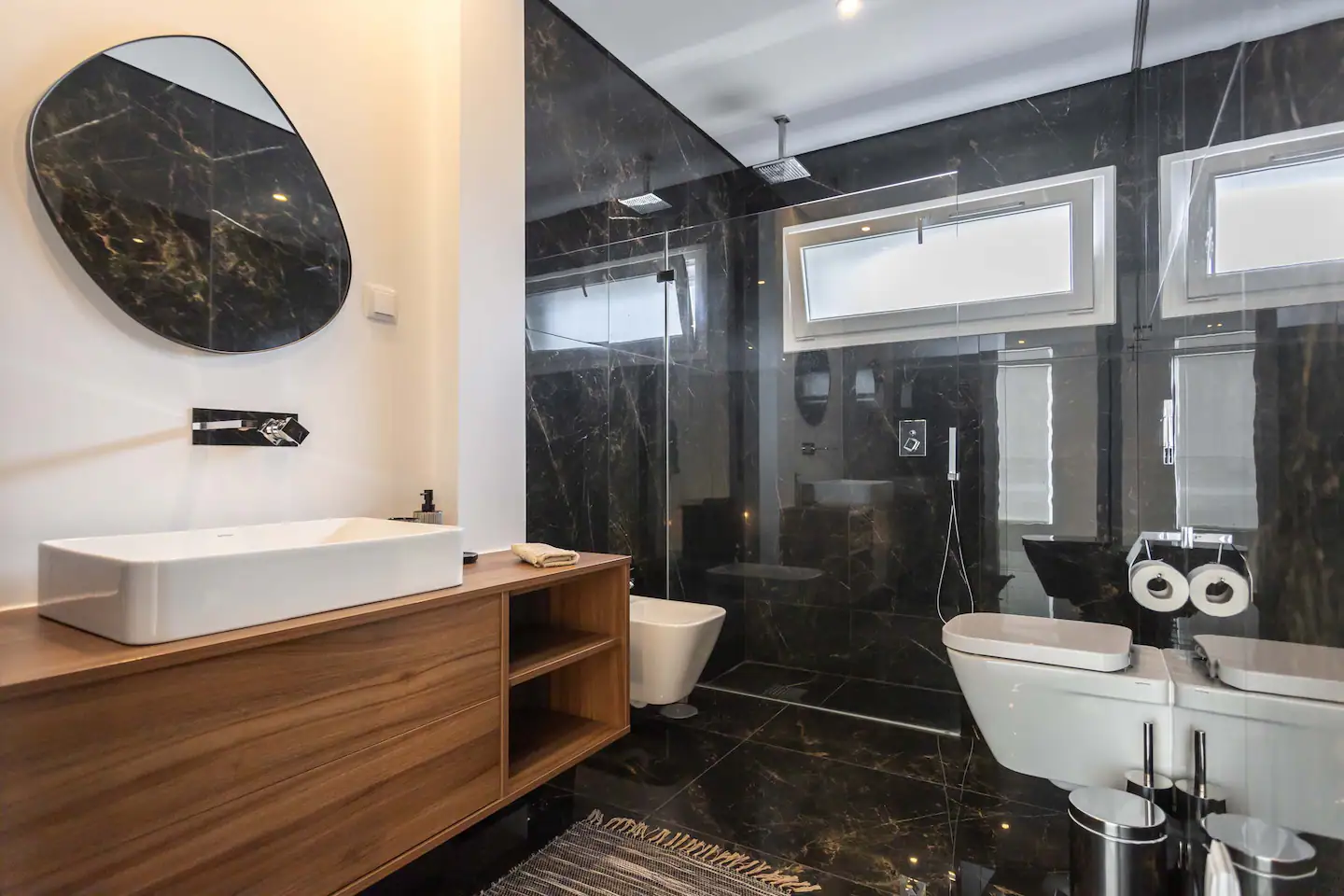 Des salles de bain luxeuses
